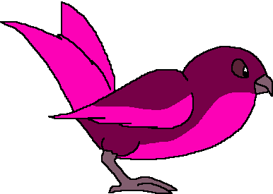 Glow Bird (Pink) Meme Template