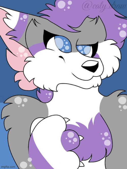 bloomie! (art crtedit: CalyGalaxy12 on DA) | image tagged in aurora bloom,cute,furry,wholesome,cartoon | made w/ Imgflip meme maker
