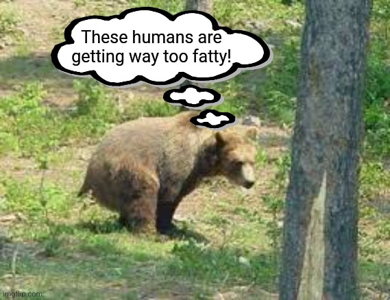 These humans are getting way too fatty! | made w/ Imgflip meme maker