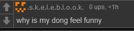 why is my dong feel funny Blank Meme Template