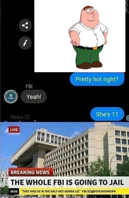 The whole FBI is going to jail | image tagged in the whole fbi is going to jail | made w/ Imgflip meme maker