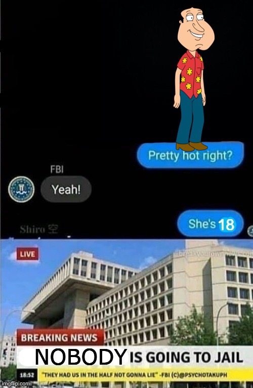 nobody is going to jail | image tagged in nobody is going to jail | made w/ Imgflip meme maker