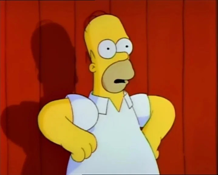 Chicken Homer Blank Meme Template