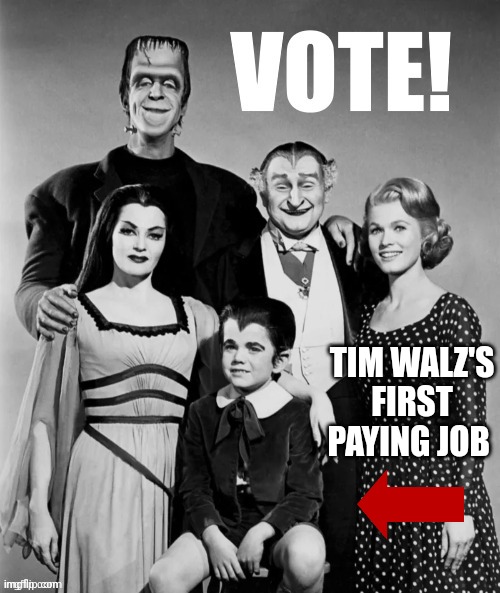 TIM WALZ'S FIRST PAYING JOB | made w/ Imgflip meme maker