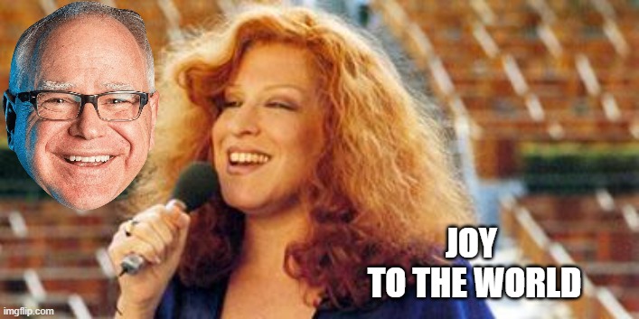 bette midler beaches | JOY 
TO THE WORLD | image tagged in bette midler beaches | made w/ Imgflip meme maker