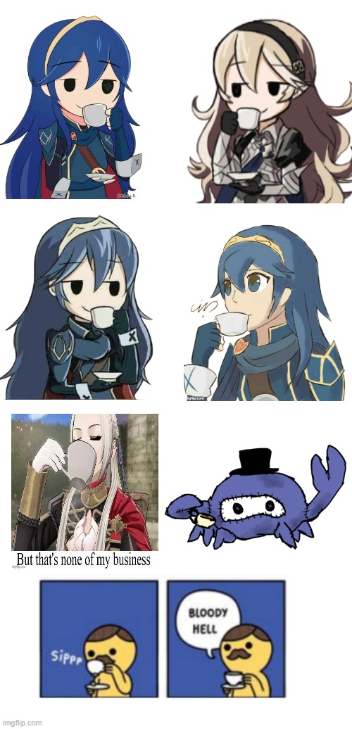 my entire collection so far Blank Meme Template