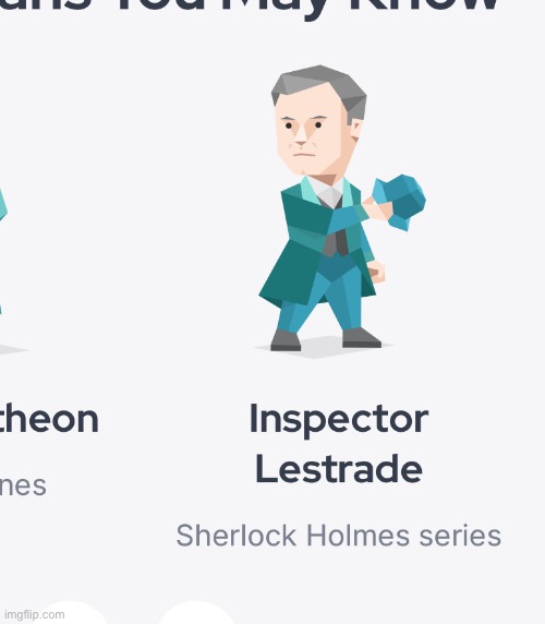 How come i found lestrade but not sherlock LMFAO | made w/ Imgflip meme maker
