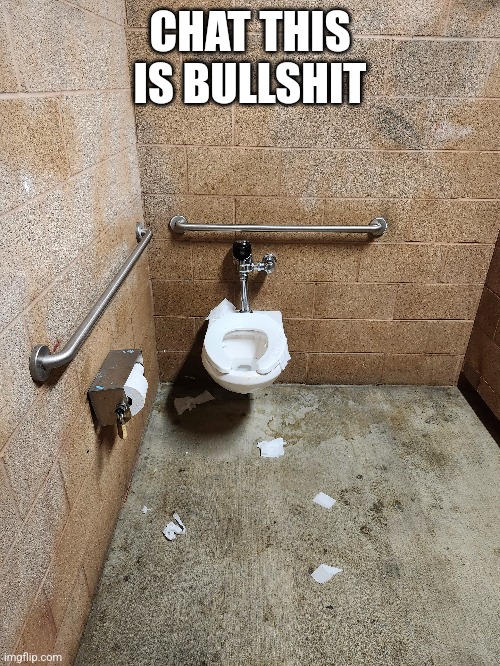 CHAT THIS IS BULLSHIT | made w/ Imgflip meme maker