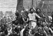 Barrabas and the mob Blank Meme Template