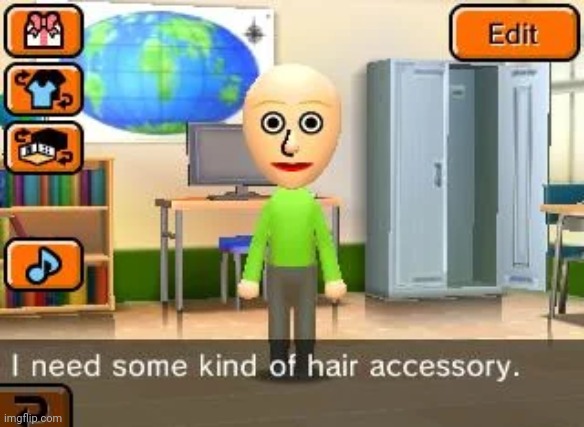 image tagged in baldi's basics,baldi,tomodachi life | made w/ Imgflip meme maker