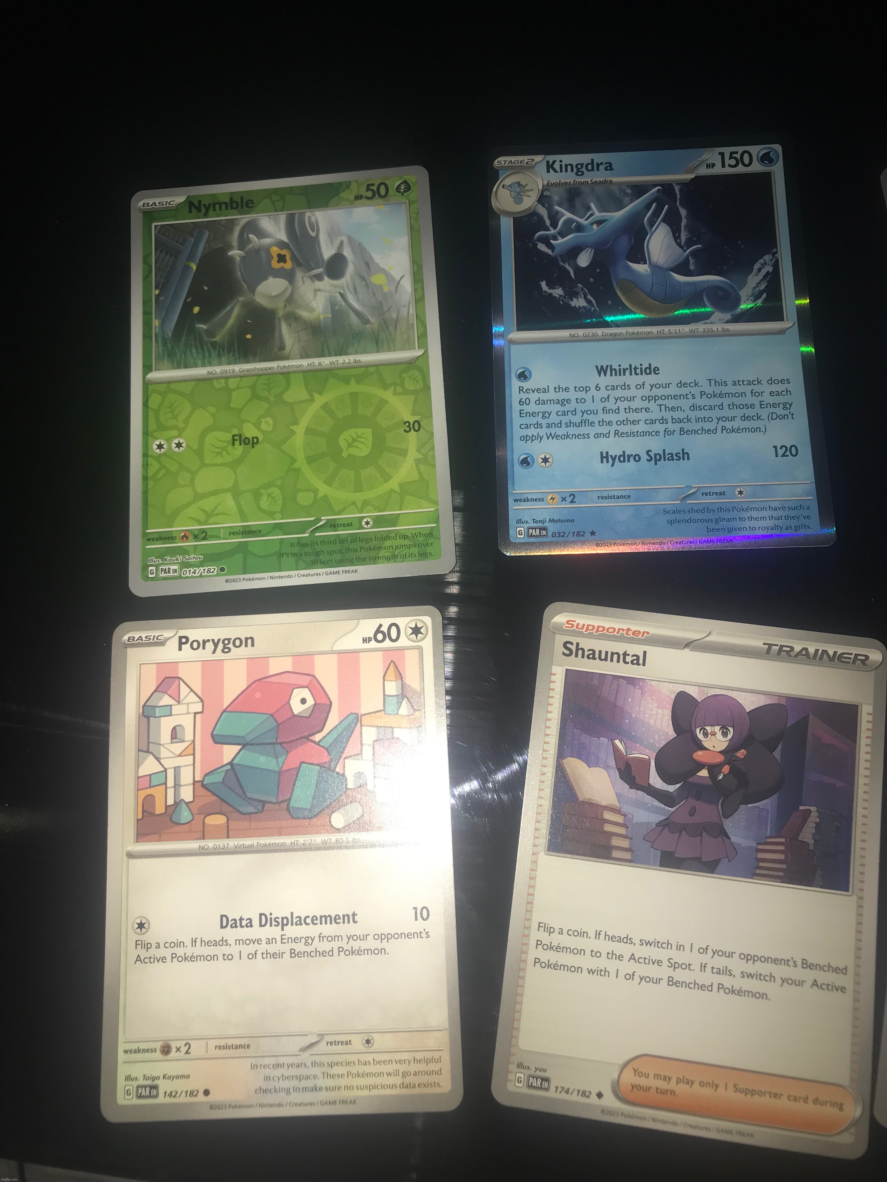 Some cards I actually got from a Paradox Rift booster pack | made w/ Imgflip meme maker