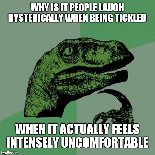 Ah! Being Ticklish Sucks! | image tagged in tickle,lizard,lizards,uncomfortable,question,questions | made w/ Imgflip meme maker