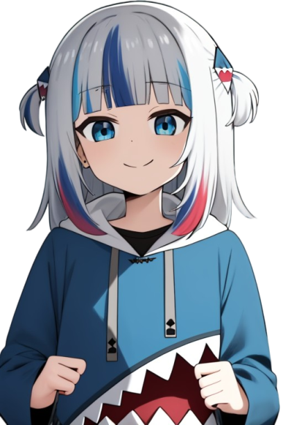 Gawr Gura Blank Meme Template
