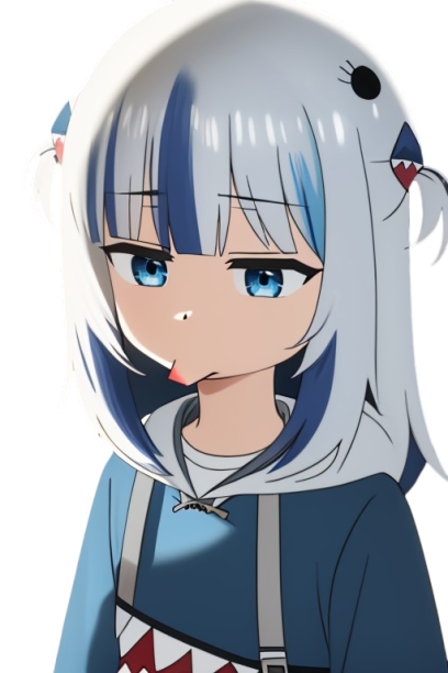 Gawr Gura Blank Meme Template
