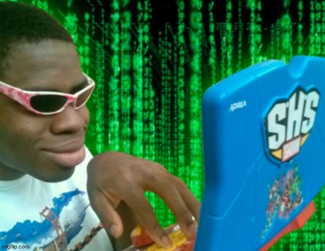 Hacker with a laptop | image tagged in hacker with a laptop | made w/ Imgflip meme maker