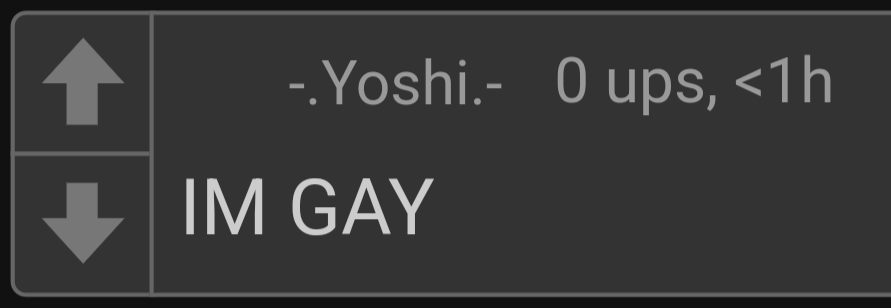 IM GAY Blank Meme Template