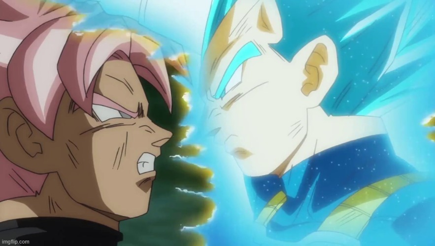 Vegeta and Goku Black DB Super | image tagged in vegeta and goku black db super | made w/ Imgflip meme maker