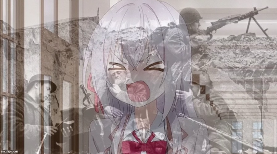 Alya PTSD | image tagged in alya ptsd | made w/ Imgflip meme maker