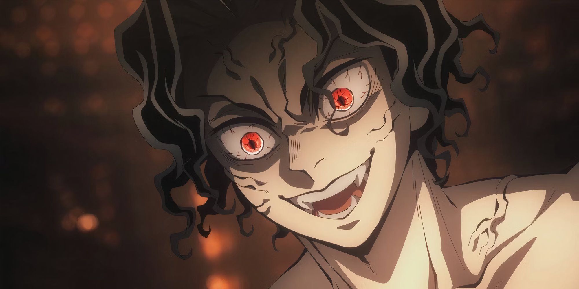 Insane smile Muzan Blank Meme Template