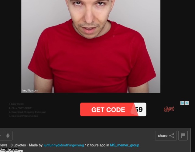 i wonder what the code is | made w/ Imgflip meme maker