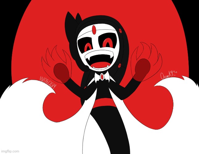 Vampire + Meloetta = Vampiretta (Art by OscarK9) | made w/ Imgflip meme maker