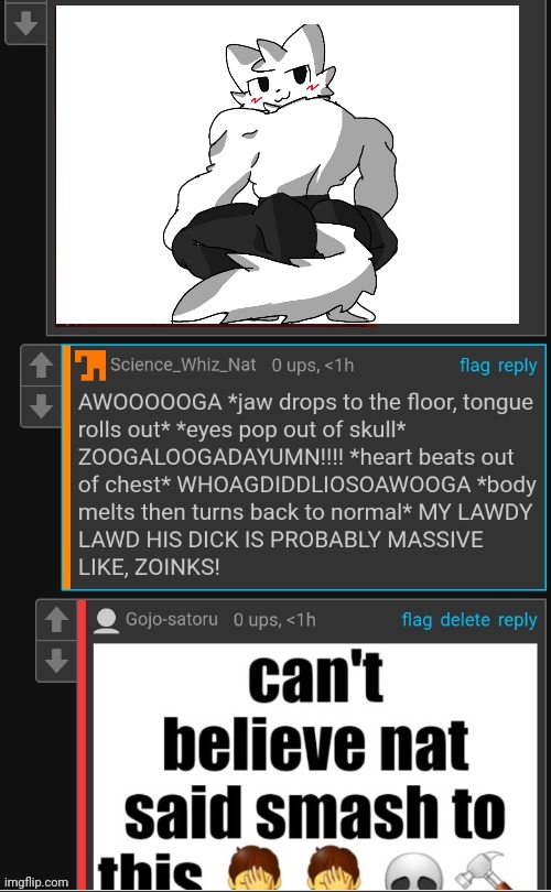 Everyone is doing it why should I hold back | image tagged in can't believe nat said smash to this | made w/ Imgflip meme maker