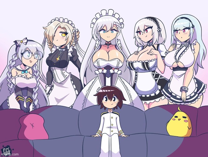 I’ll give you something else to get mad about | image tagged in anime maids | made w/ Imgflip meme maker