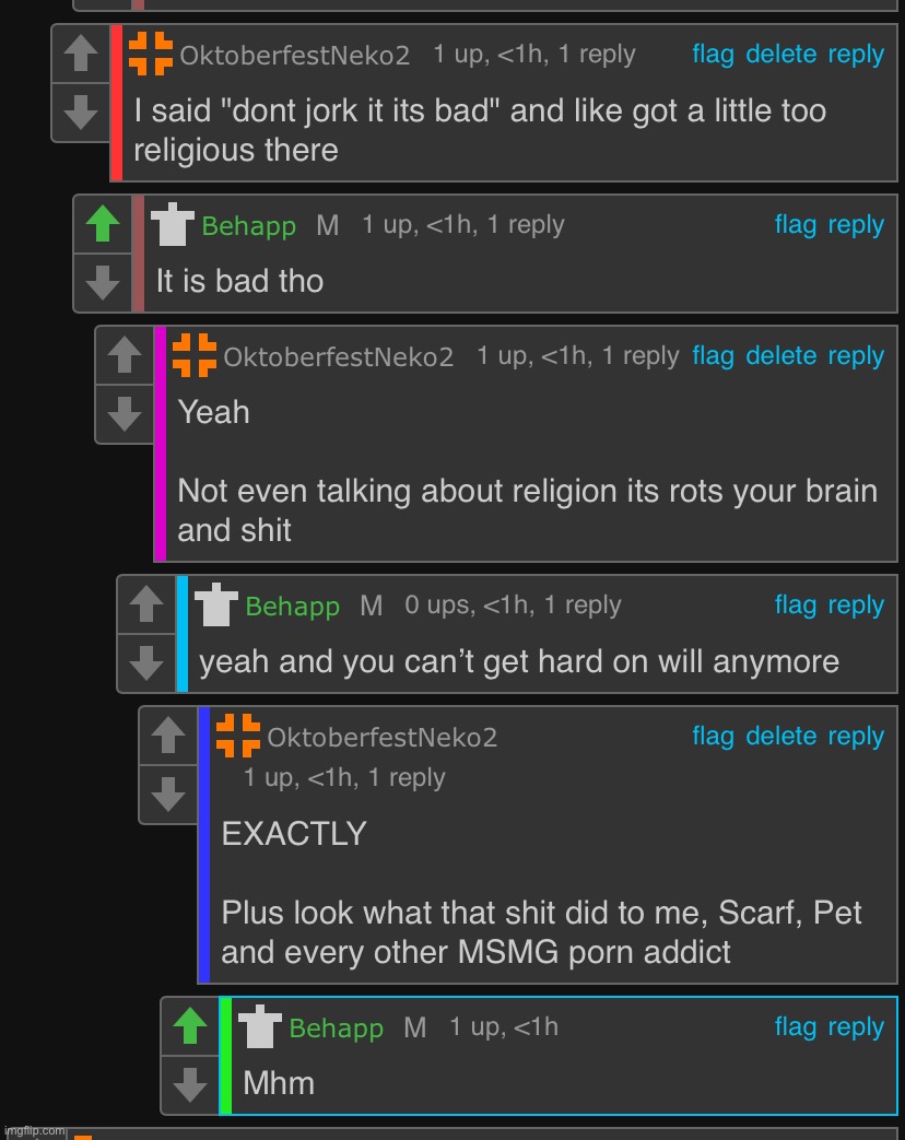 Idk how it drifted into a religious argument | made w/ Imgflip meme maker