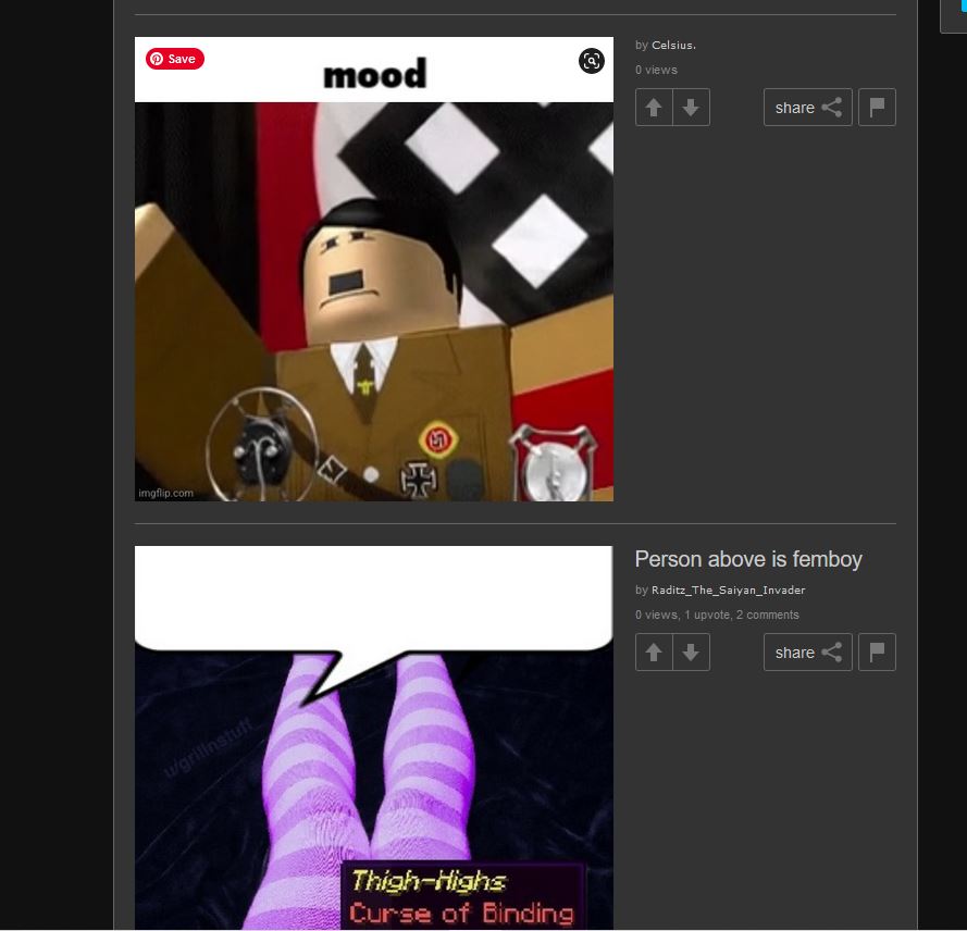 thigh high hitler Blank Meme Template