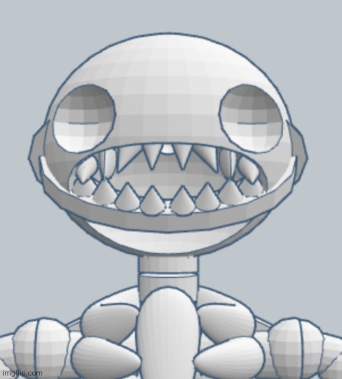 Teeth extended from skull and jaw for hamburger | made w/ Imgflip meme maker