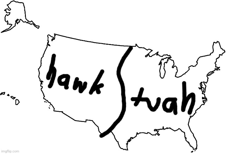 Blank U.S.A. Map | image tagged in blank u s a map | made w/ Imgflip meme maker