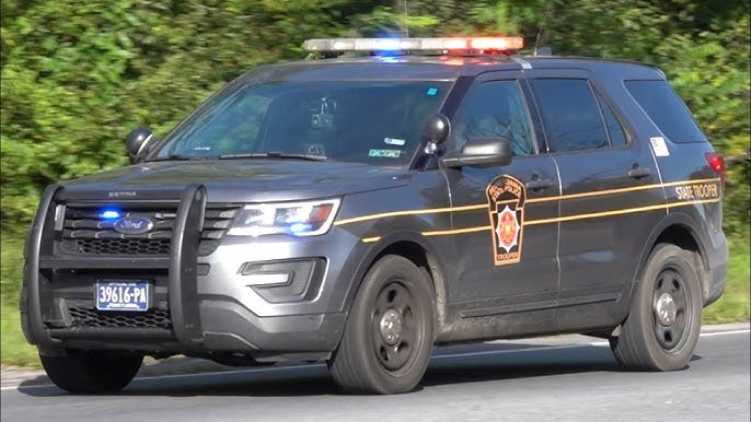 police car responding Blank Meme Template