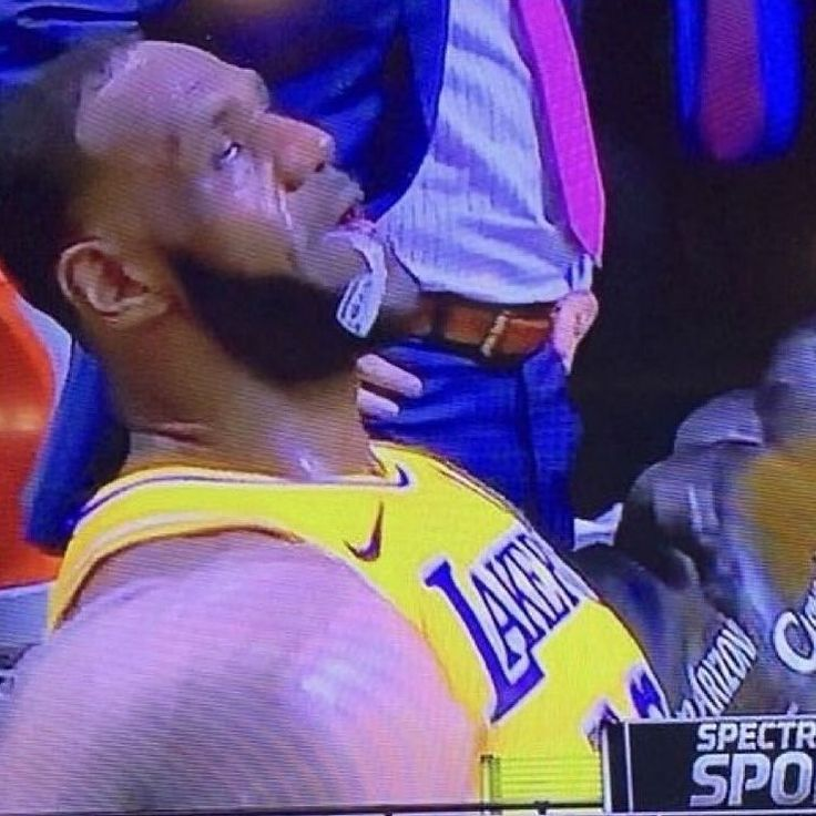 Sleepy Lebron Blank Meme Template