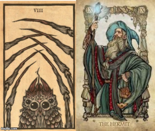 Aren't these cards gorgeous? | image tagged in tarot,art,lotr,lord of the rings | made w/ Imgflip meme maker