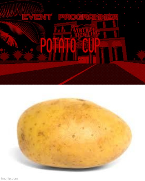 Virtual Boy Potato Cup | image tagged in potato cup,potato | made w/ Imgflip meme maker