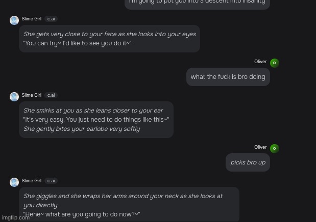 bro tryna rizz me | made w/ Imgflip meme maker
