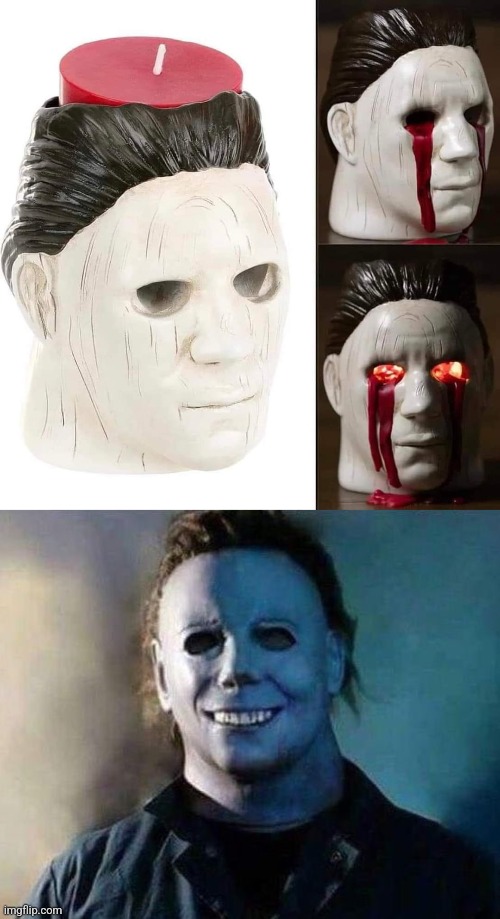 MICHAEL APPROVED | image tagged in happy michael myers,michael myers,halloween,spooky,spooktober | made w/ Imgflip meme maker