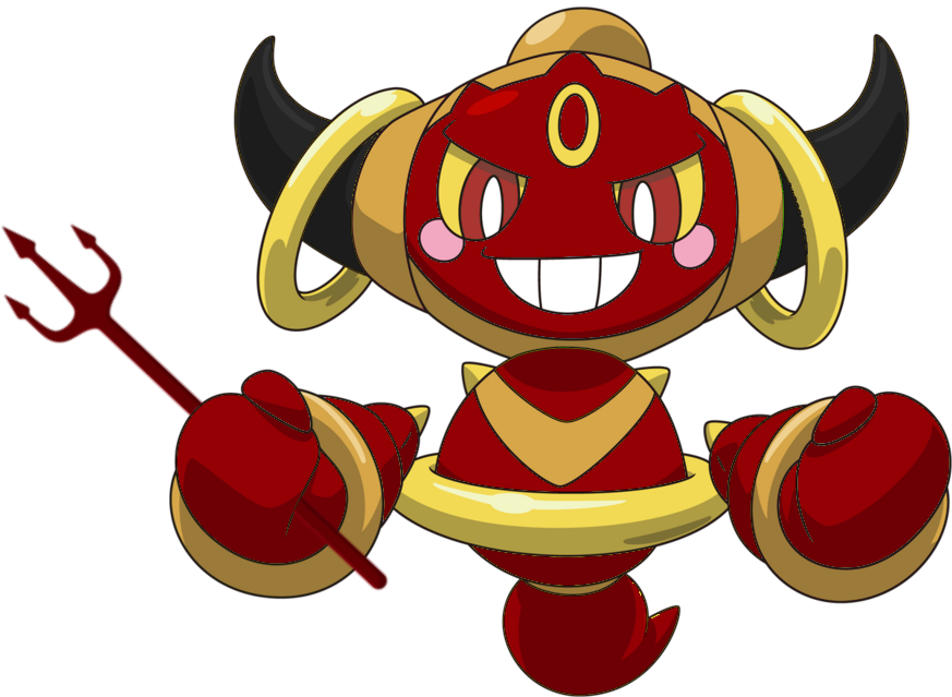 Devil Hoopa Blank Meme Template