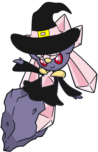 Witch Diancie Blank Meme Template