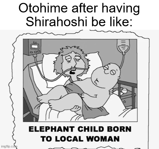 Otohime after having Shirahoshi be like: | image tagged in memes,one piece,family guy,anime meme | made w/ Imgflip meme maker