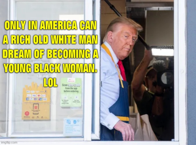 image tagged in michael jackson,old man,donald trump clown,mcdonalds,black woman,jobs | made w/ Imgflip meme maker