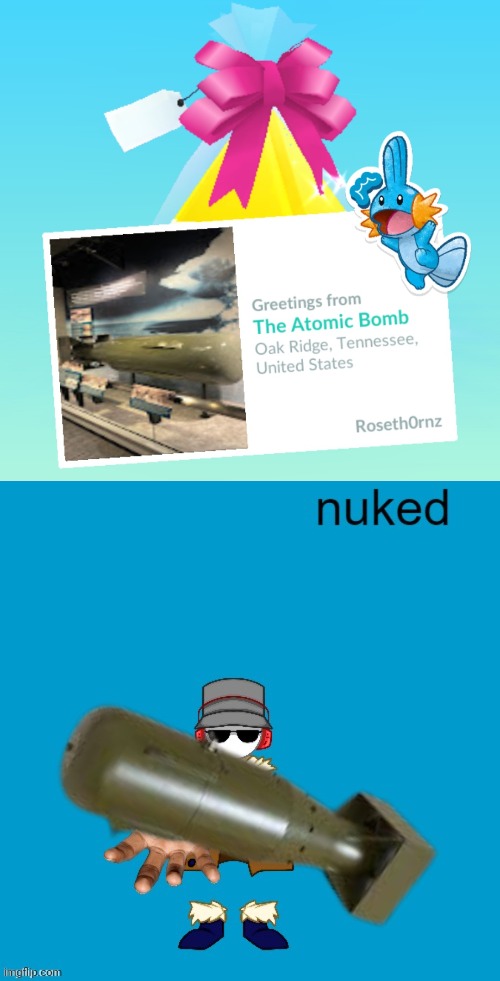 Lamp oil, rope, BOMBS! | image tagged in bomb,nuclear explosion | made w/ Imgflip meme maker