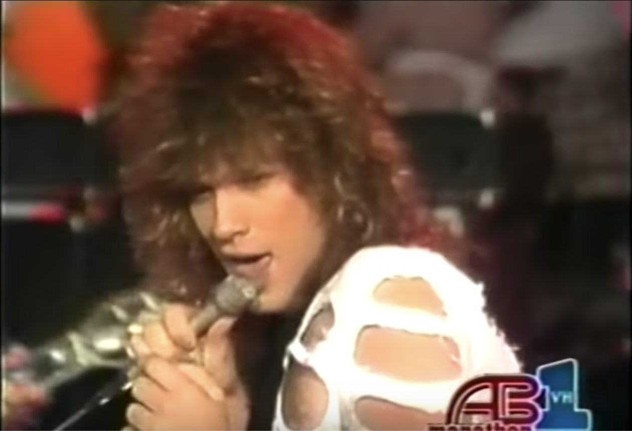 bon jovi american bandstand Blank Meme Template