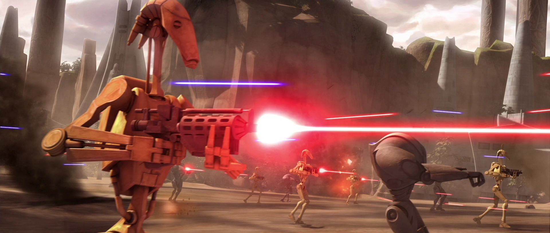 battle droids Blank Meme Template