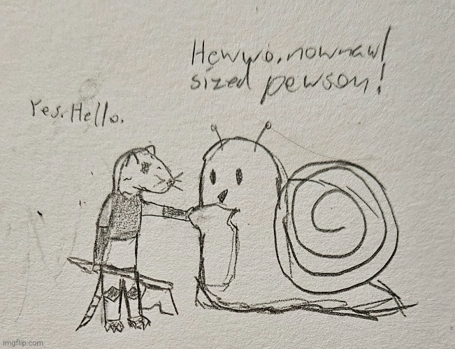 Since Ratmongers and Snails are both small, this | made w/ Imgflip meme maker