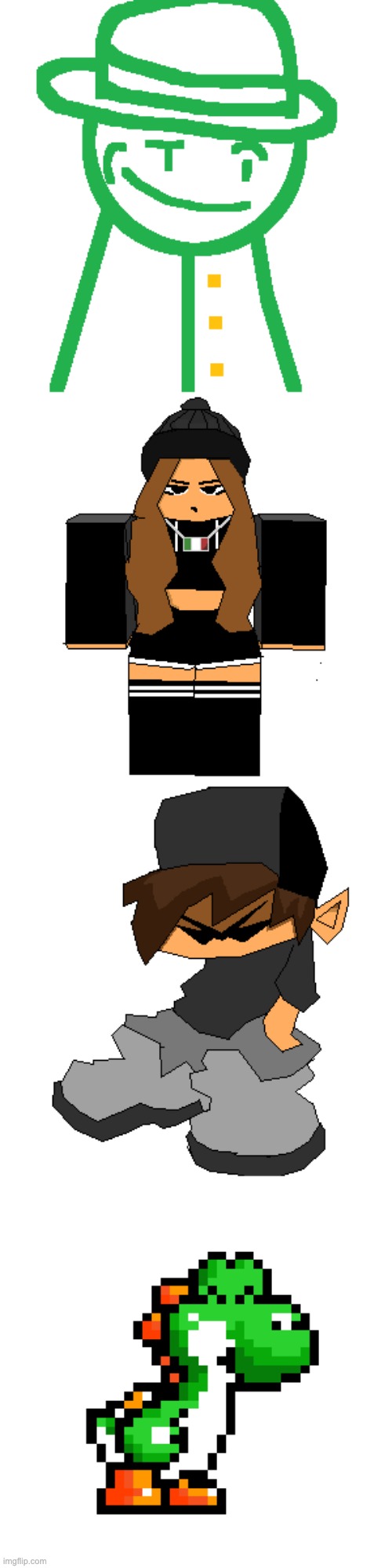 all the ppl i drew today | made w/ Imgflip meme maker