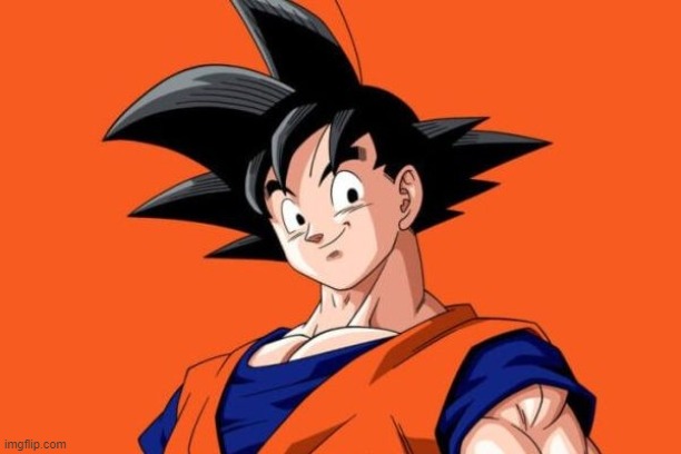 This is my OC. I'm gonna call him Goku. | made w/ Imgflip meme maker