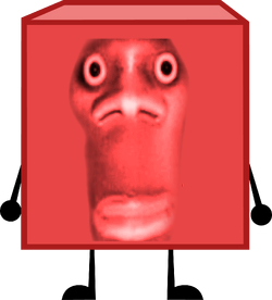 Blocky with Quandale Dingle's face Blank Meme Template