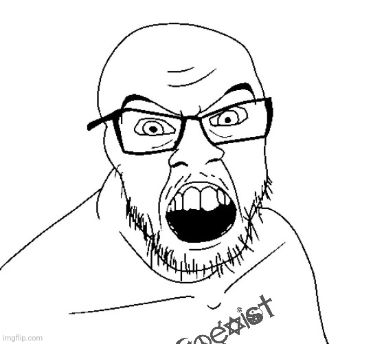 Angry Coexist Soyboy Blank Meme Template