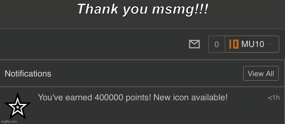Next level I’ll do a party | Thank you msmg!!! | made w/ Imgflip meme maker